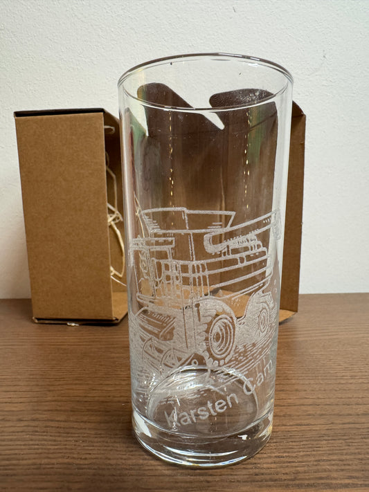 Exklusives Glas mit Karsten Cam Gravur