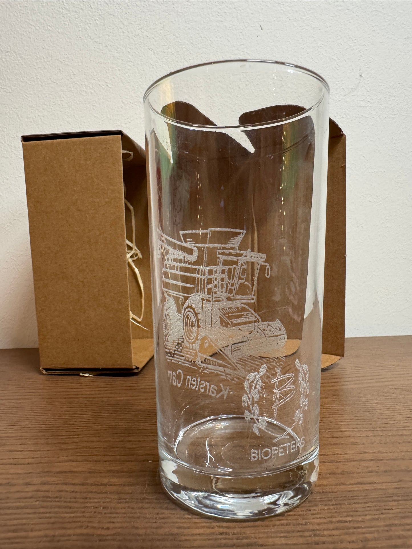 Exklusives Glas mit Karsten Cam Gravur