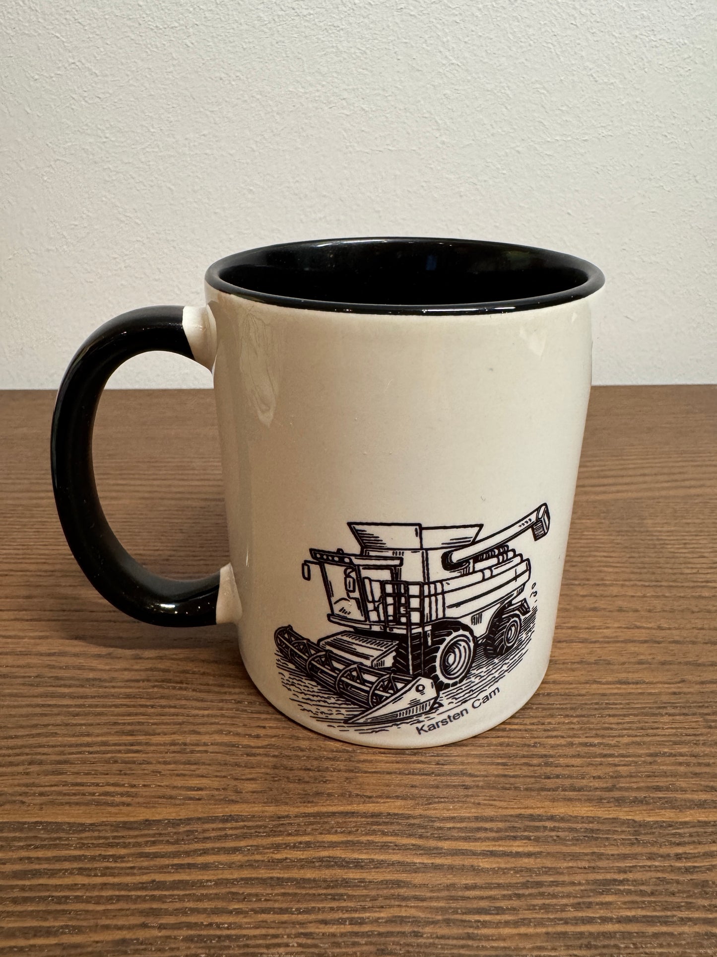 Kaffee/Tee Tasse mit Drescher Gravur