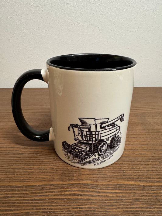 Kaffee/Tee Tasse mit Drescher Gravur